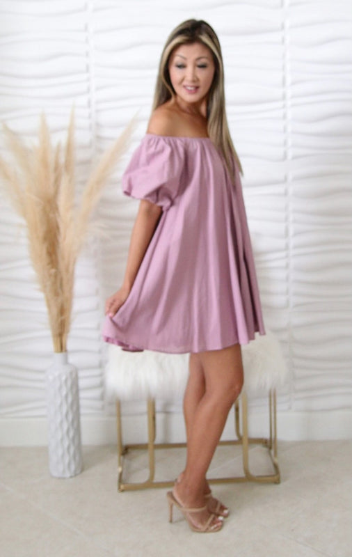 Karen Dusty Lavender Dress