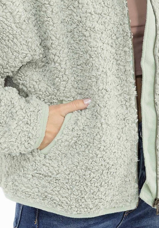 Maria Sage Sherpa Jacket