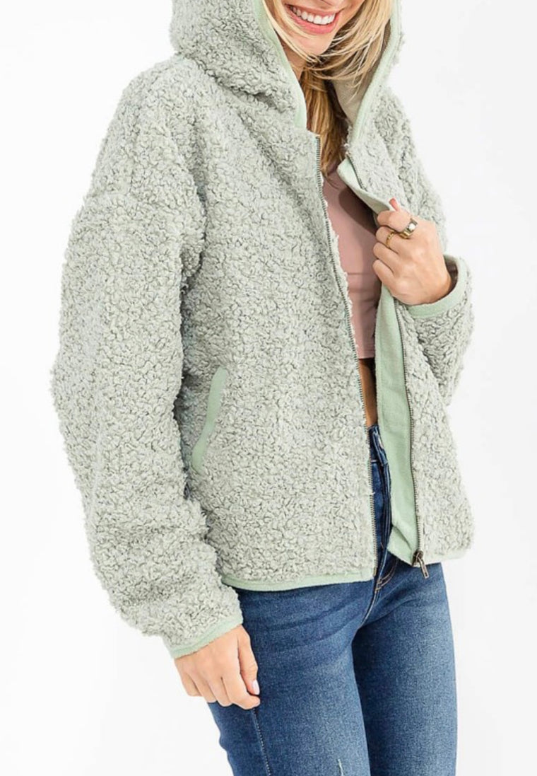 Maria Sage Sherpa Jacket