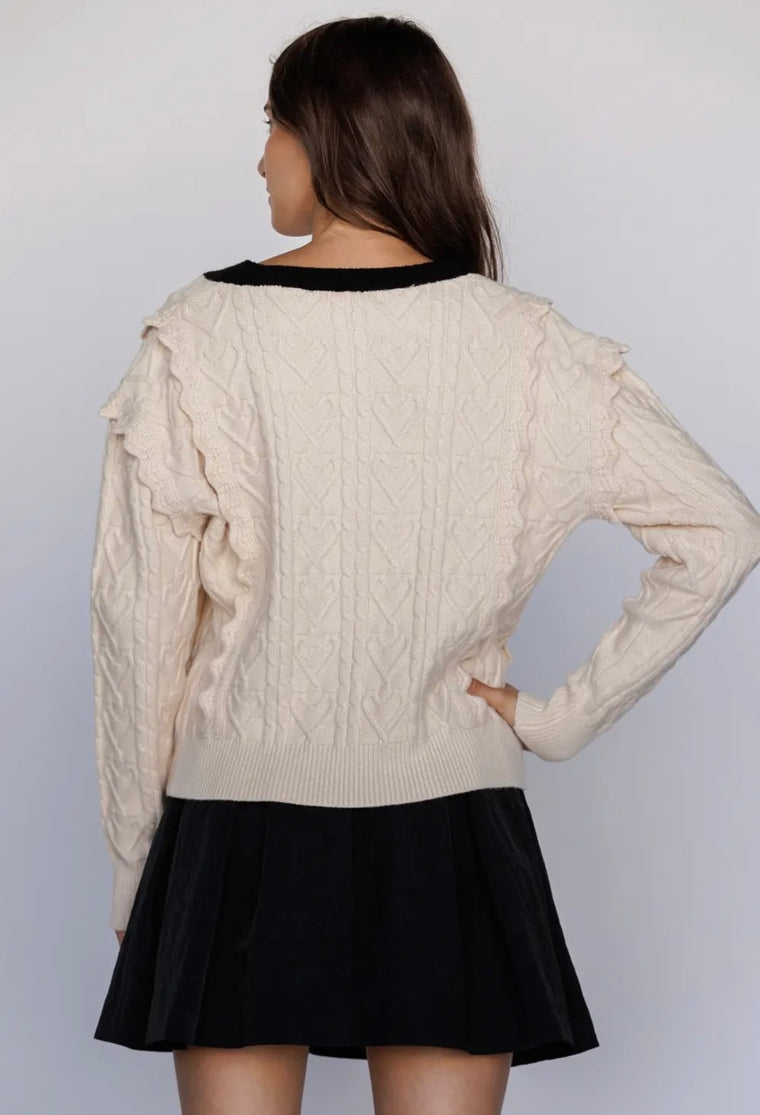 Claudia Cardigan W/Bows