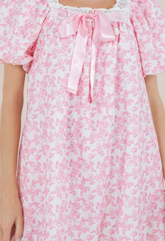 Alice Pink Floral Dress